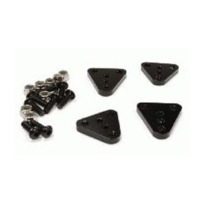 Billet Machined Shock Mount Lift Kit (4) for Axial 1/10 SCX