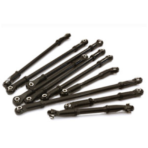 Alloy Machined Steering & Suspension Linkage Set (10) for Traxxas 1/10 TRX-4