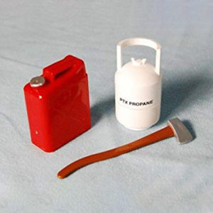 HOBBY GEAR – 1/10 SCALE – Axe, Jerry Can, Propane