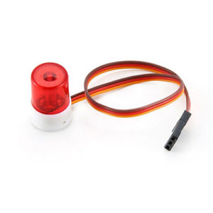 RC ROTATING  / FLASHING STYLE lamp – RED