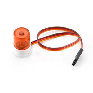 RC ROTATING/ FLASHING STYLE lamp – ORANGE