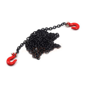 96cm Black Chain and Hook Set Black