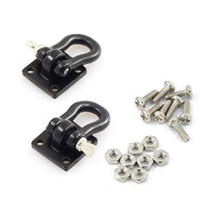Heavy Duty Shackle w/ Mounting Bracket – BLACK