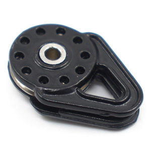 Heavy Duty Winch Snatch Block – Black