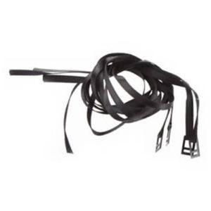 BLACK Tie Down Strap w/Metal Latch